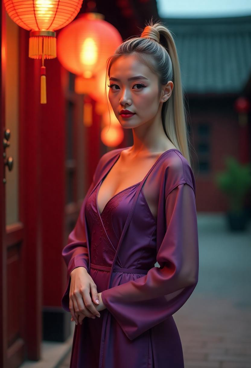 临湾港口夜景